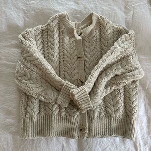 H&M cardigan - Doen inspired